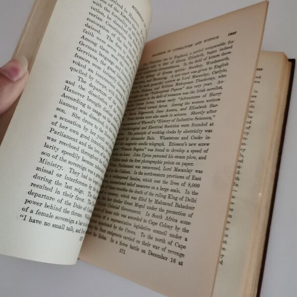 1900s Nineteenth Century and After Vol 2: Vintage History Book 1822-1860 Antique - Picture 12 of 12